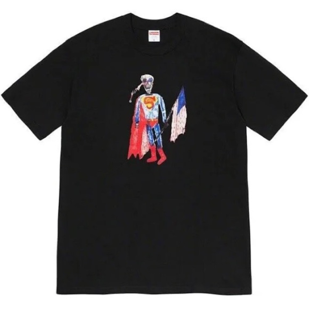 Supreme Skeleton Tee - Medium - Black
